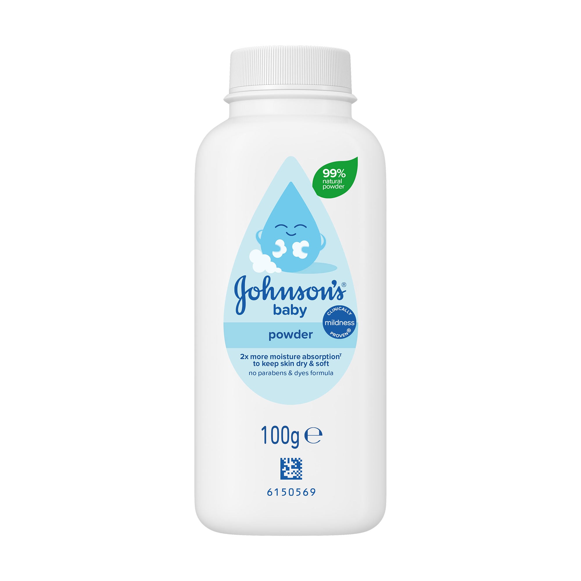 Дитяча присипка Johnson's baby, 100 г